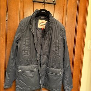 Hunter Men's Quilted Navy Performance Jacket Like New